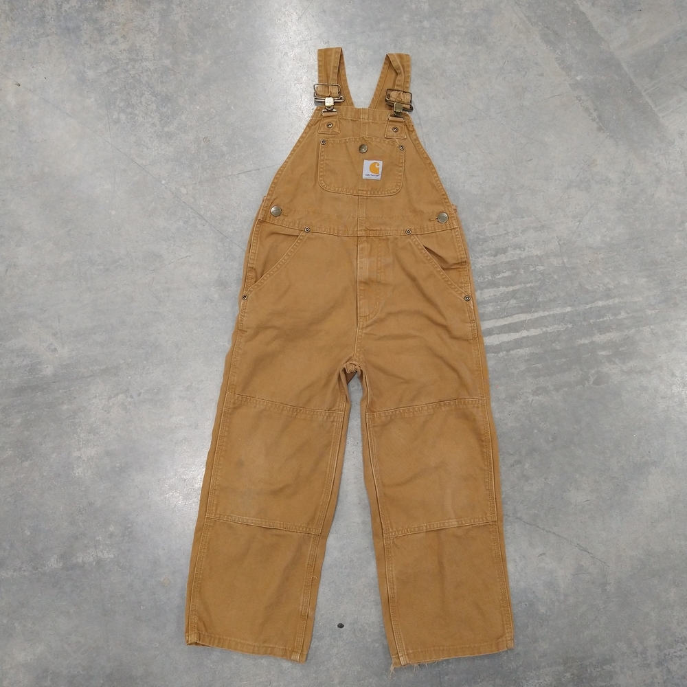 Carhartt Kids Brown Overalls 6 Measurements